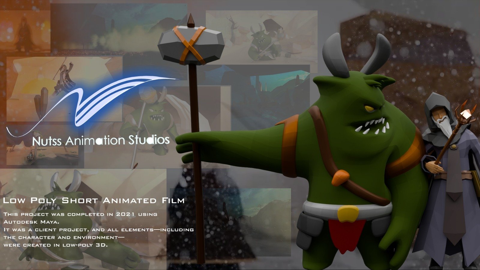 LOW POLY SHORT ANIMATED FILM